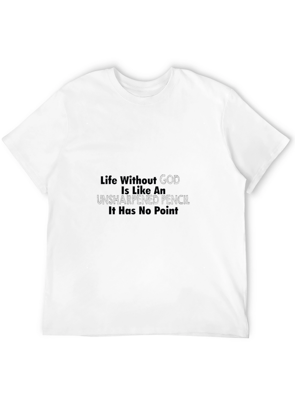 Life Without God Black T-Shirt