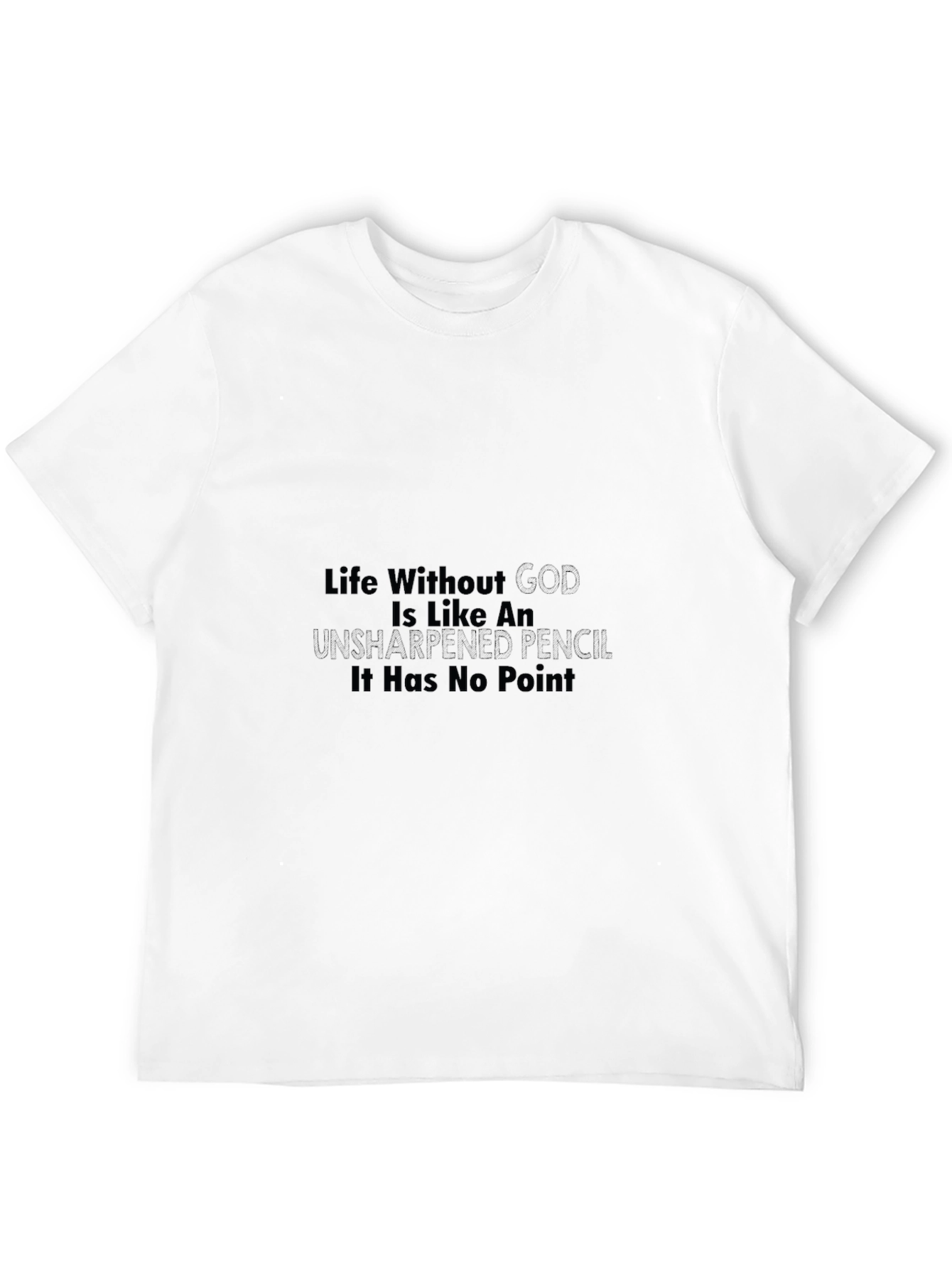 Life Without God Black T-Shirt