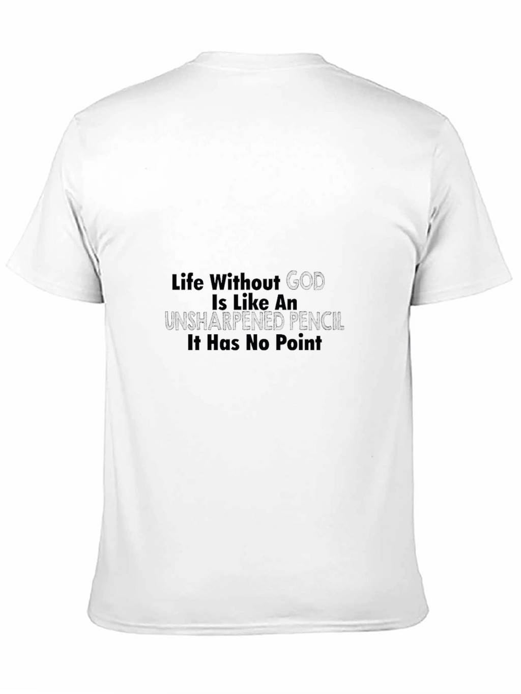 Life Without God Black T-Shirt