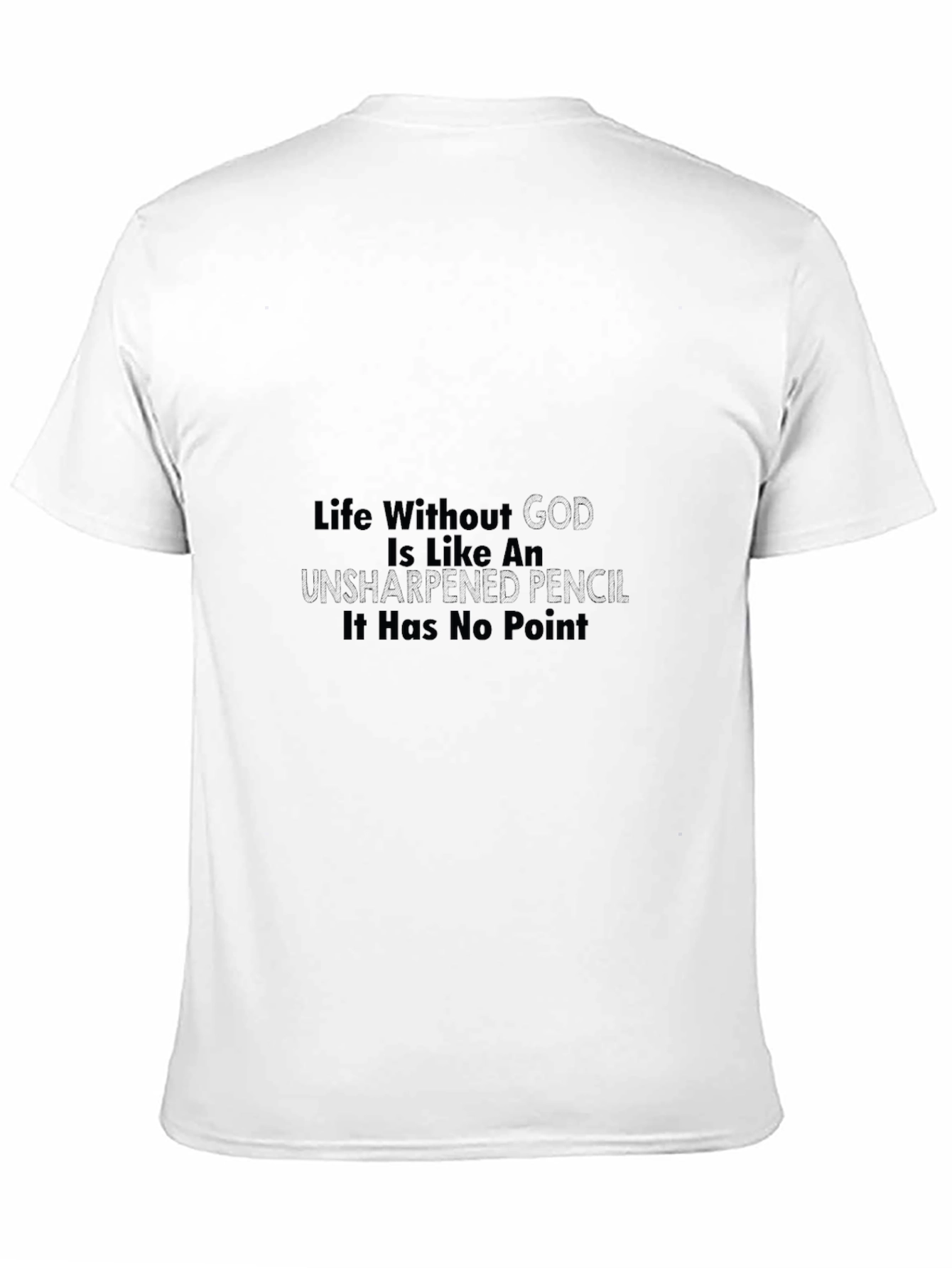 Life Without God Black T-Shirt