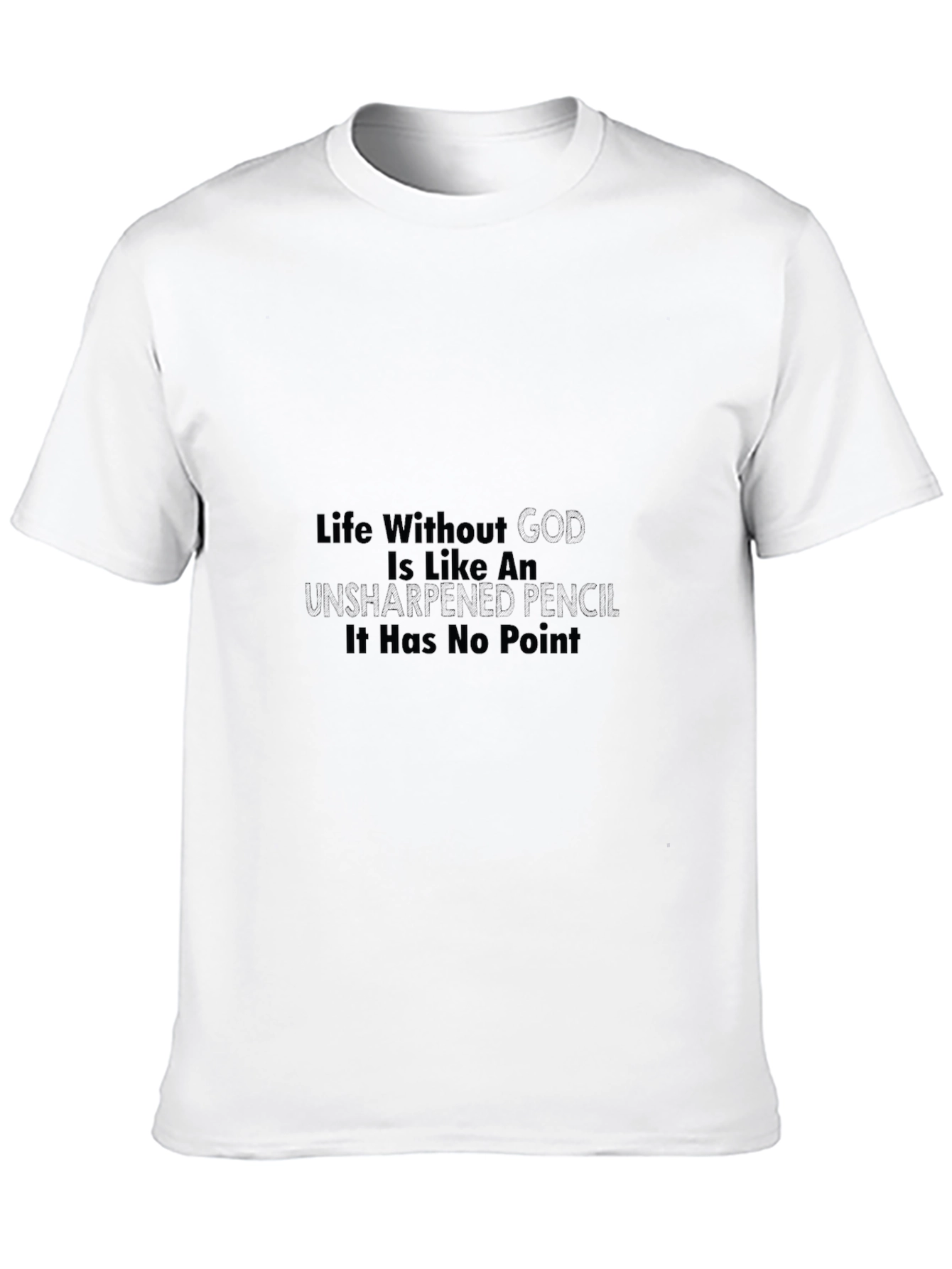 Life Without God Black T-Shirt