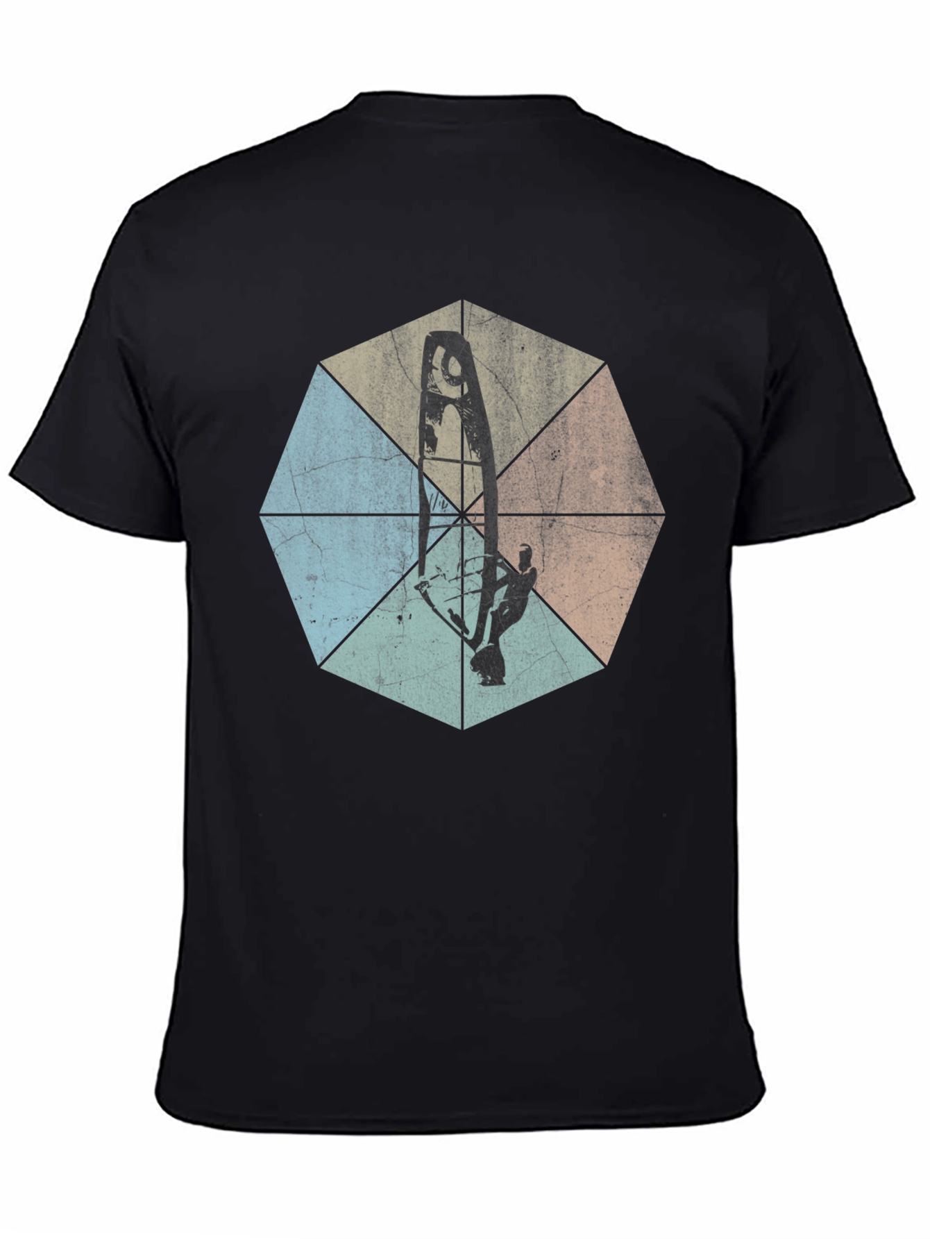 Vintage Windsurfing T-Shirt - Retro Sport Tee