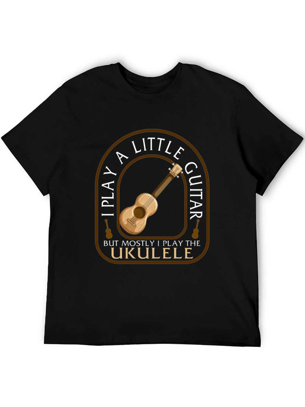 Ukulele Guitar Player Graphic T-Shirt