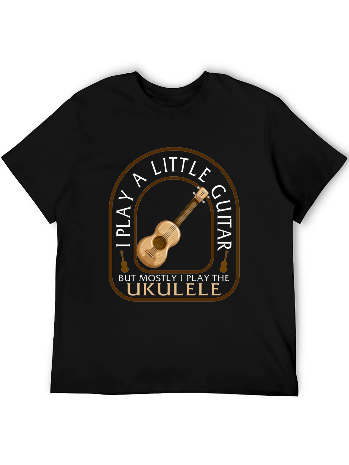 Ukulele Guitar Player Graphic T-Shirt