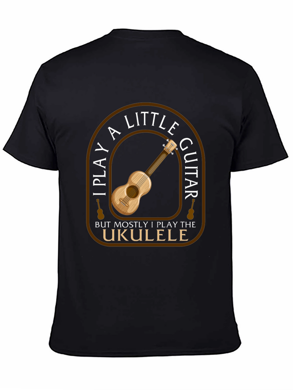 Ukulele Guitar Player Graphic T-Shirt