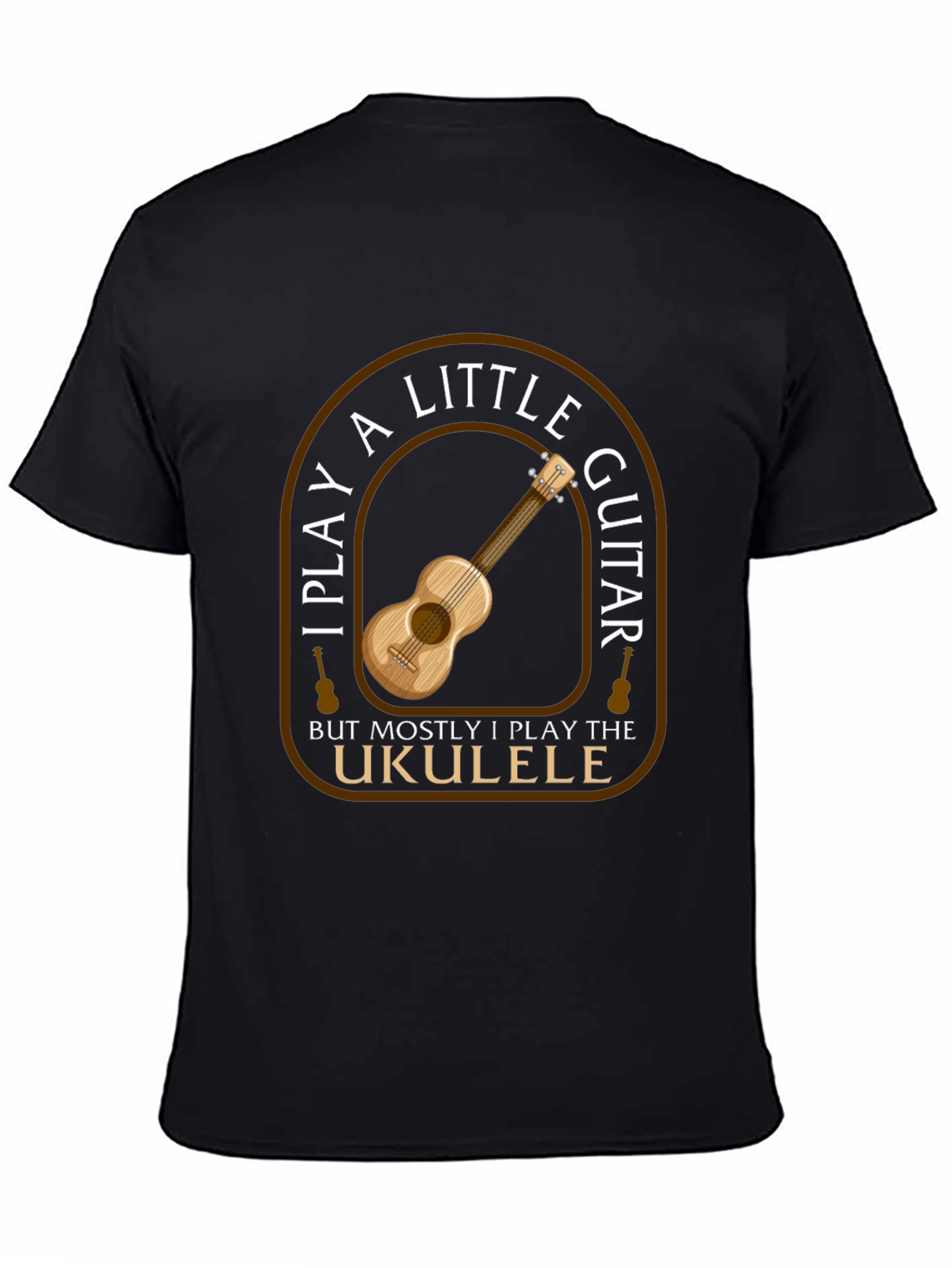 Ukulele Guitar Player Graphic T-Shirt