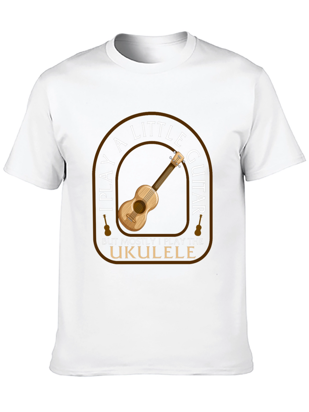 Ukulele Guitar Player Graphic T-Shirt