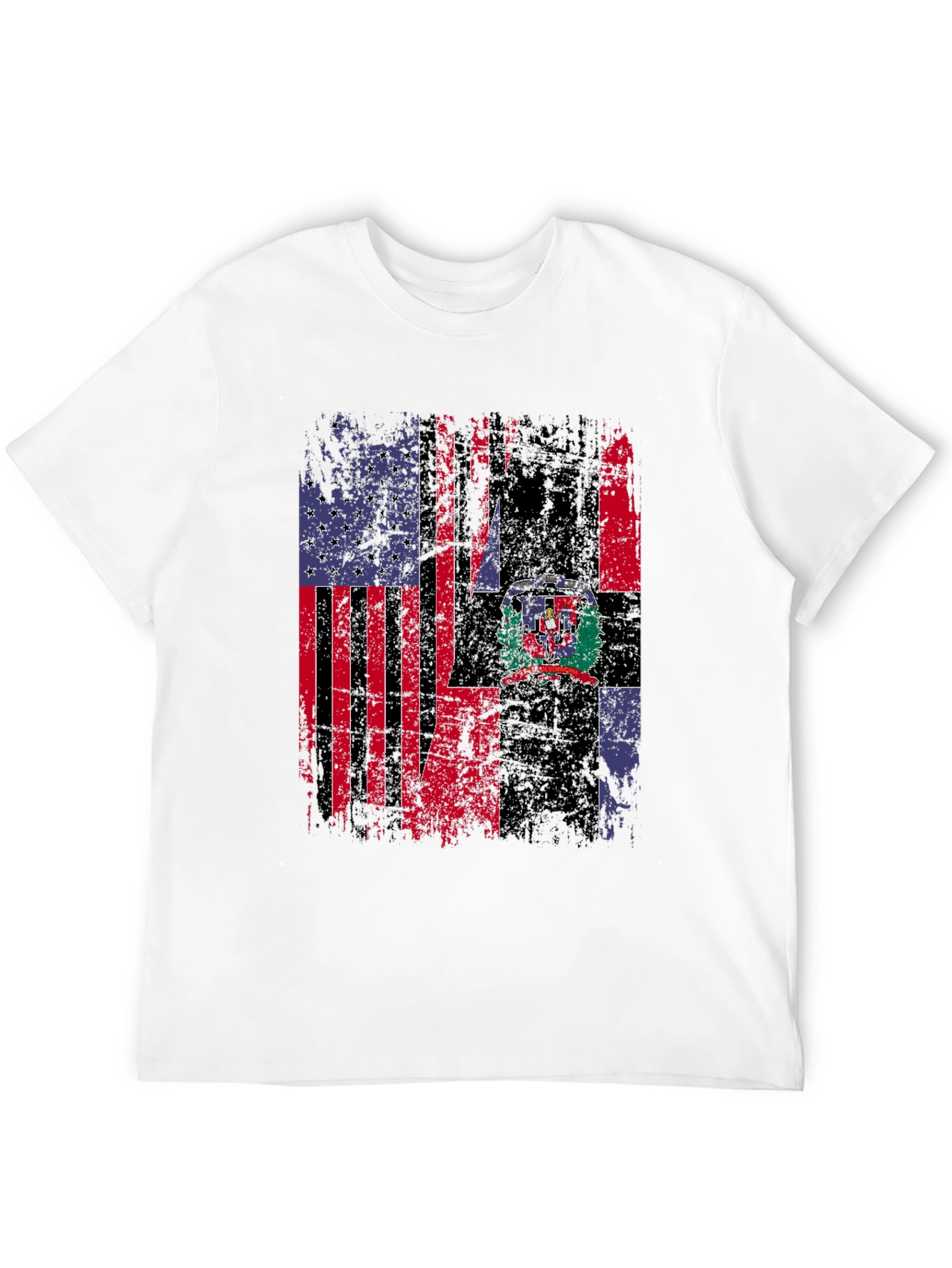 USA Dominican Flag T-Shirt