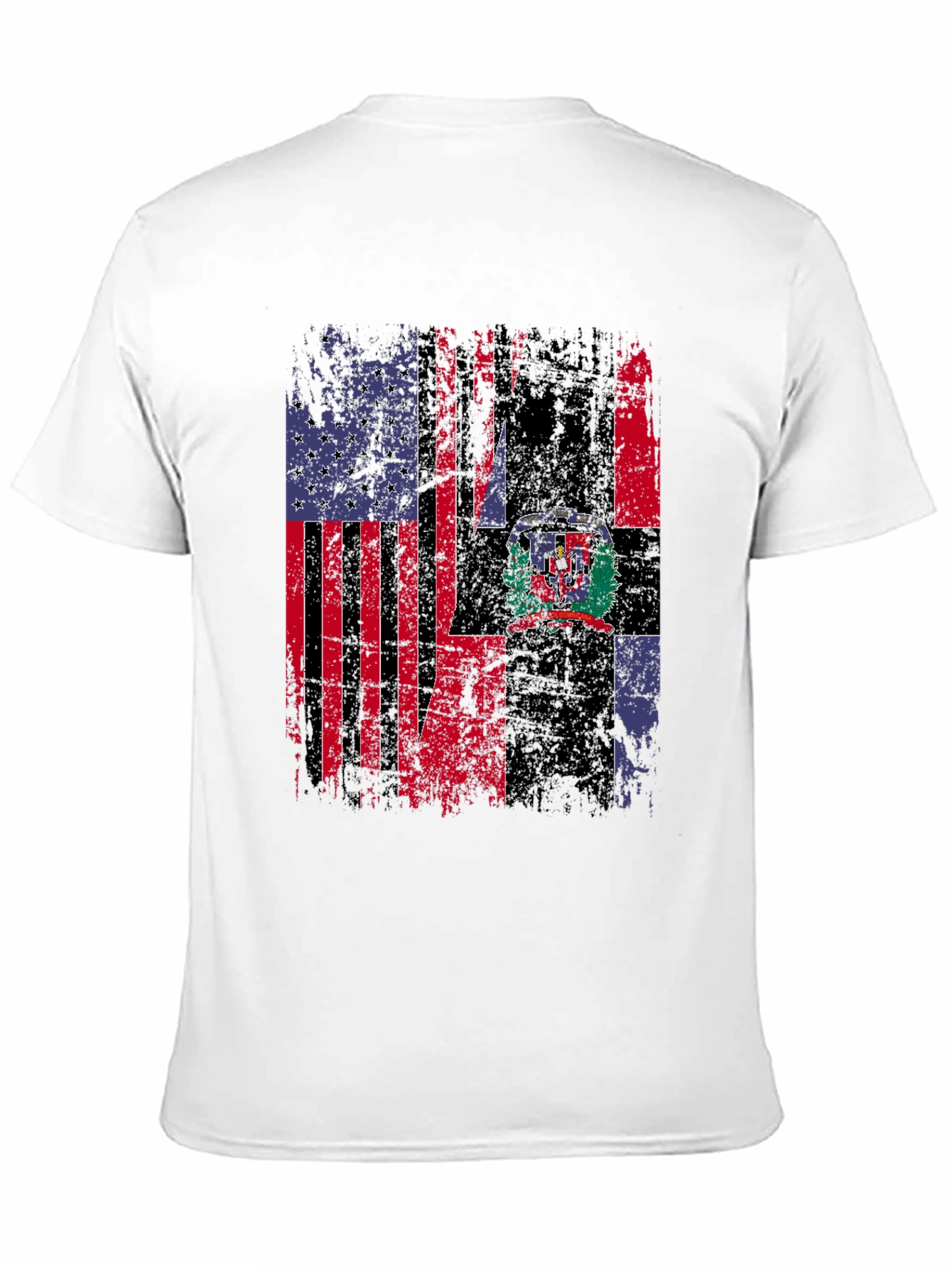 USA Dominican Flag T-Shirt
