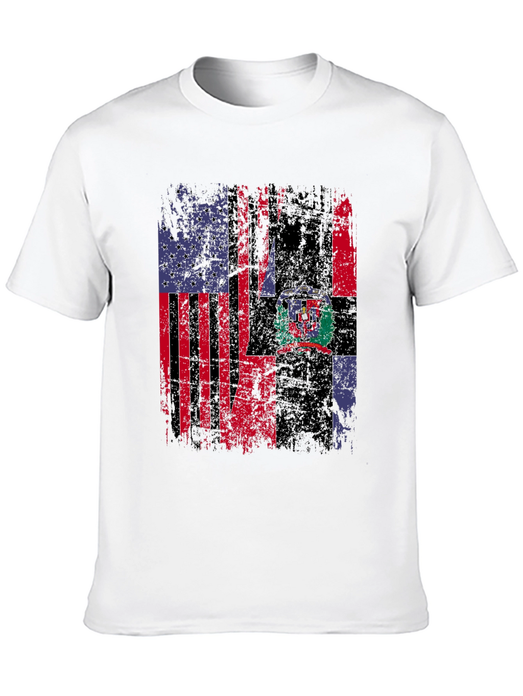 USA Dominican Flag T-Shirt