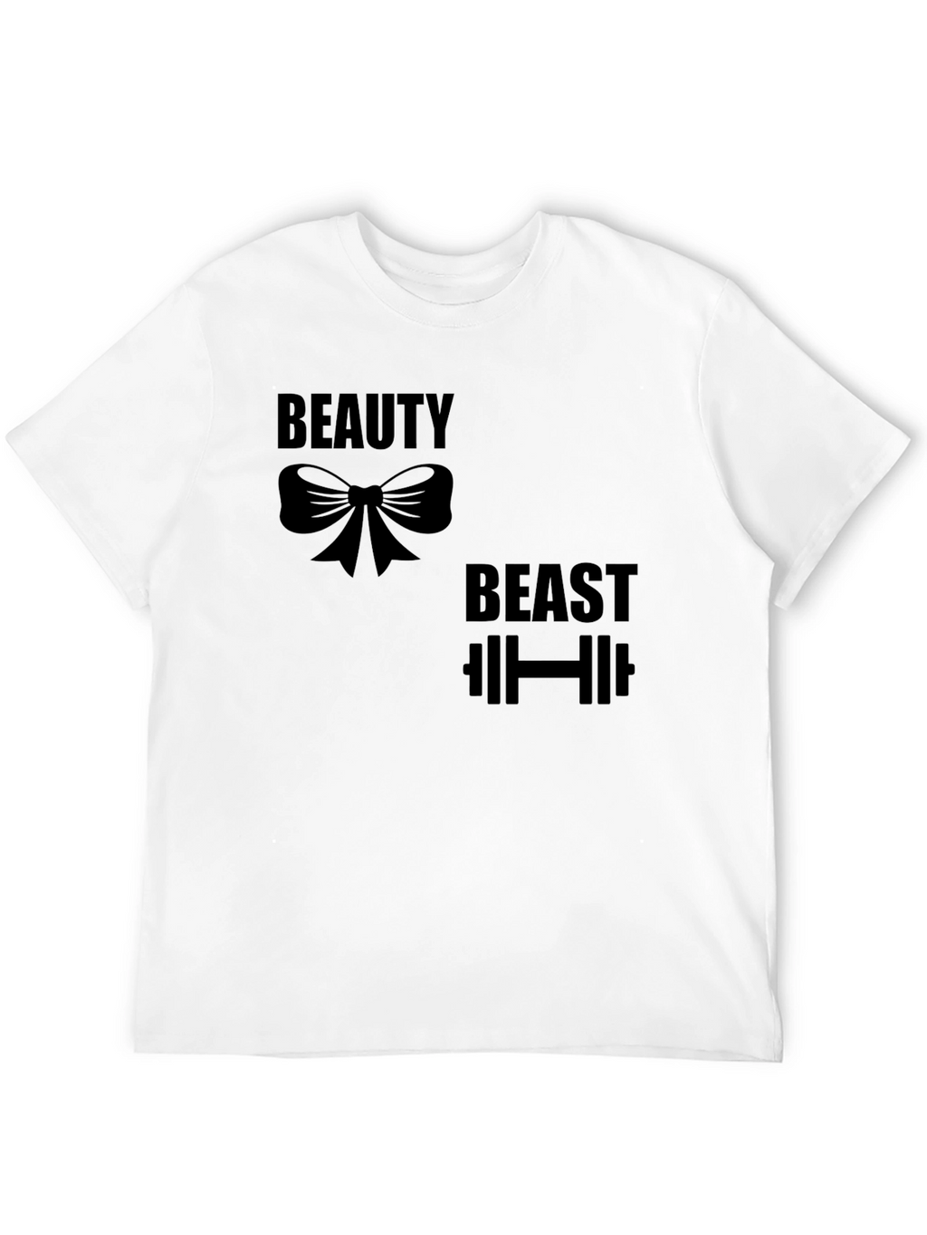 Beauty and the Beast Matching Couple T-Shirt
