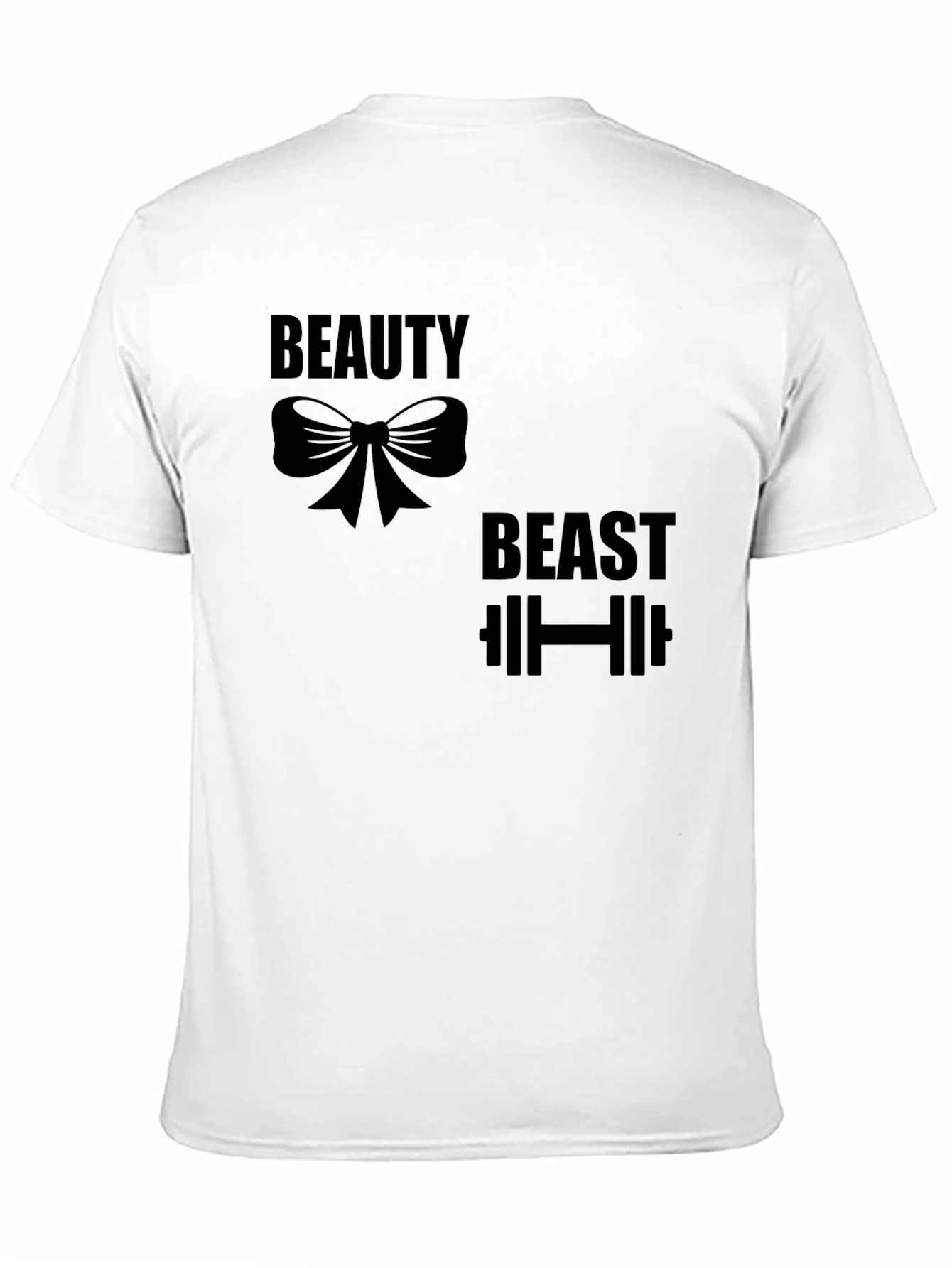 Beauty and the Beast Matching Couple T-Shirt