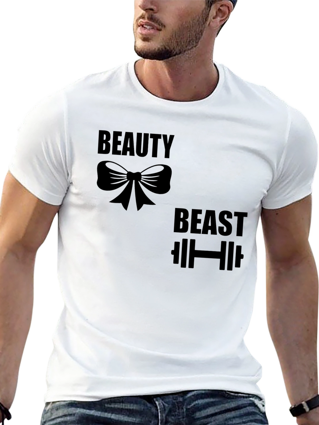 Beauty and the Beast Matching Couple T-Shirt
