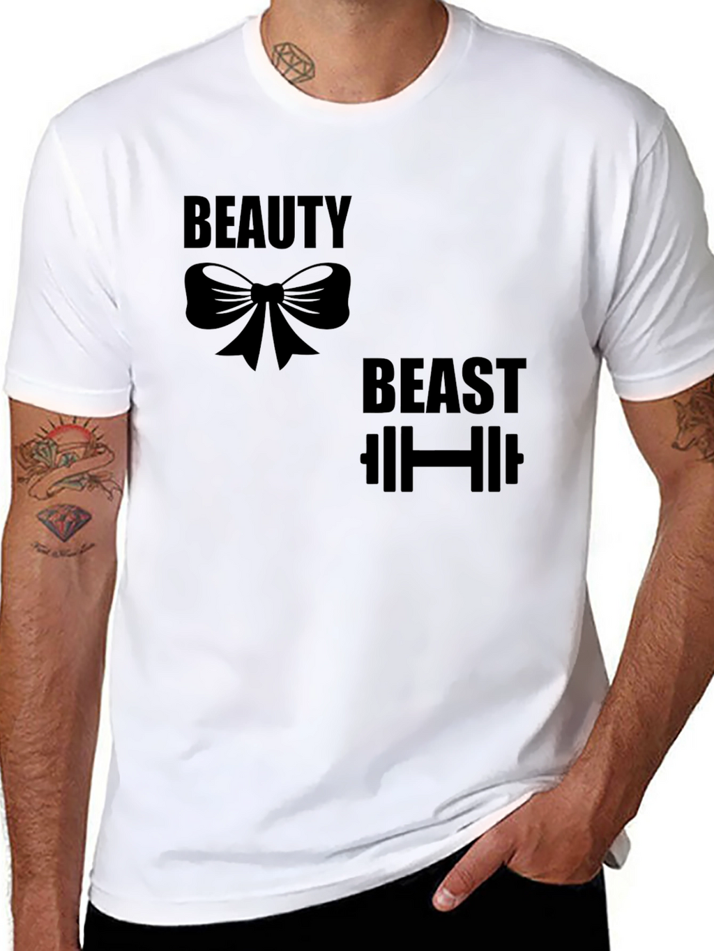 Beauty and the Beast Matching Couple T-Shirt
