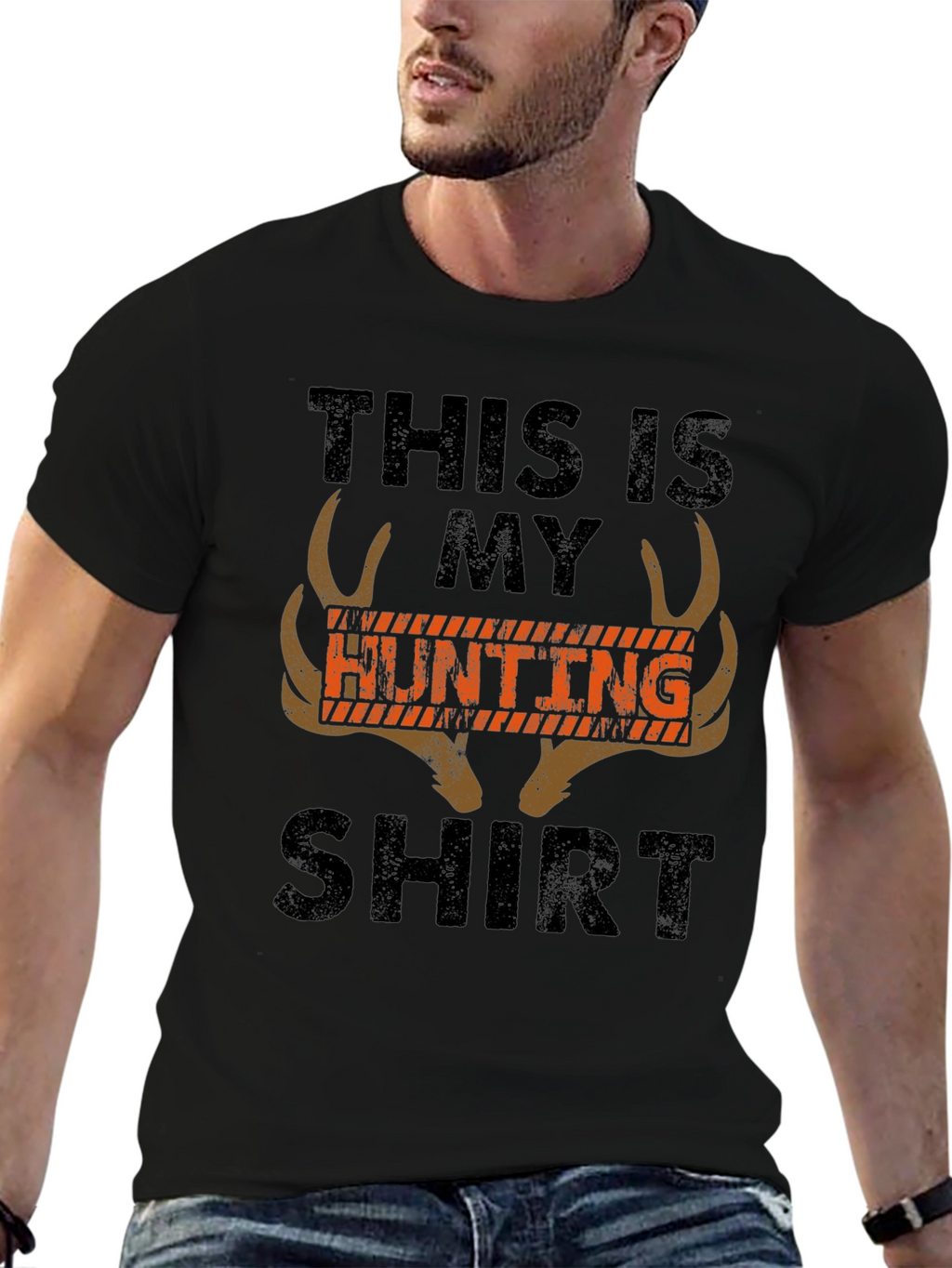 This Is My Hunting Shirt - Novelty Graphic Tee