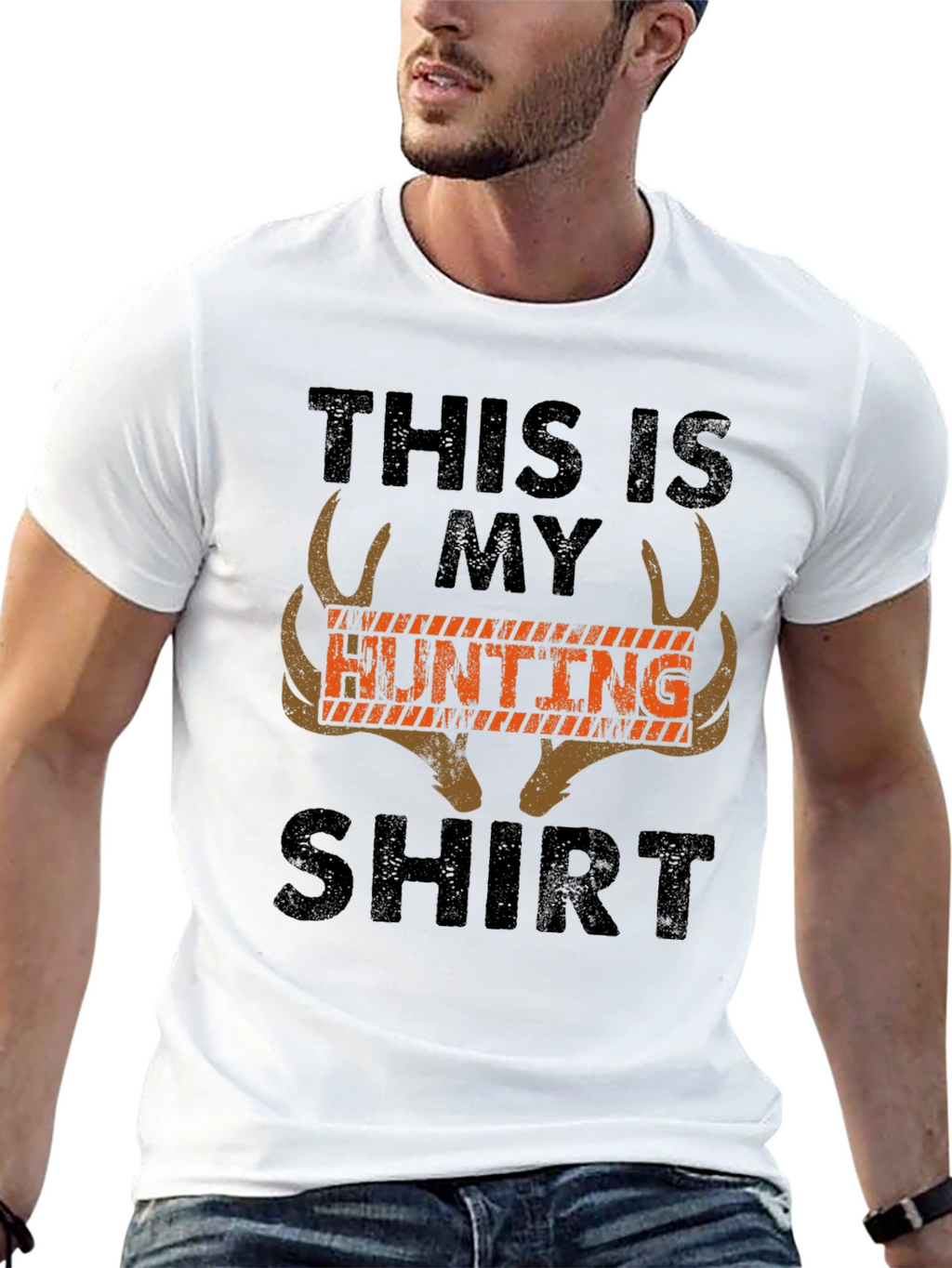 This Is My Hunting Shirt - Novelty Graphic Tee