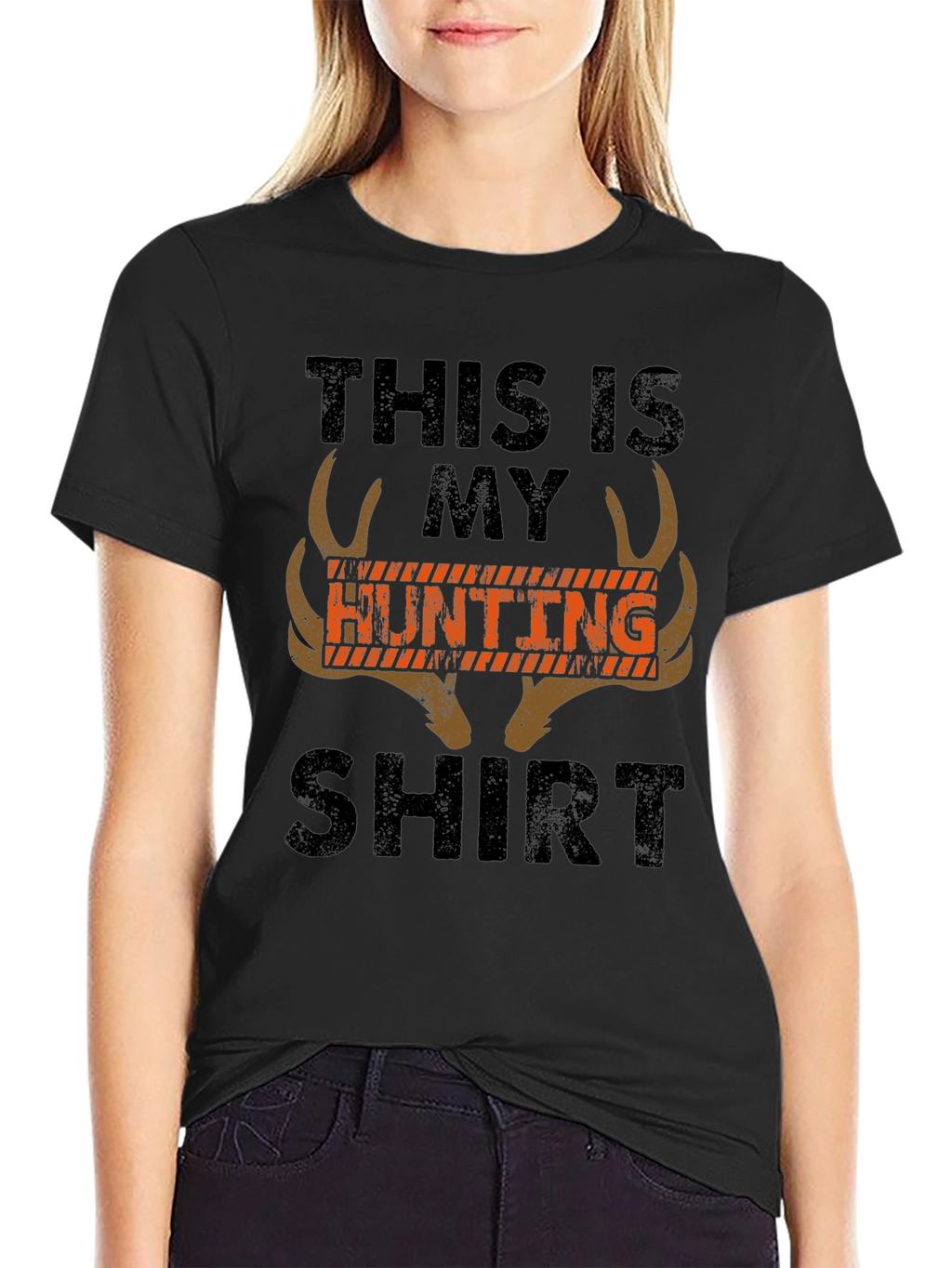 This Is My Hunting Shirt - Novelty Graphic Tee