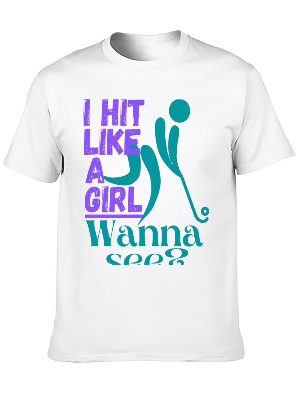 I Hit Like A Girl Graphic Tee