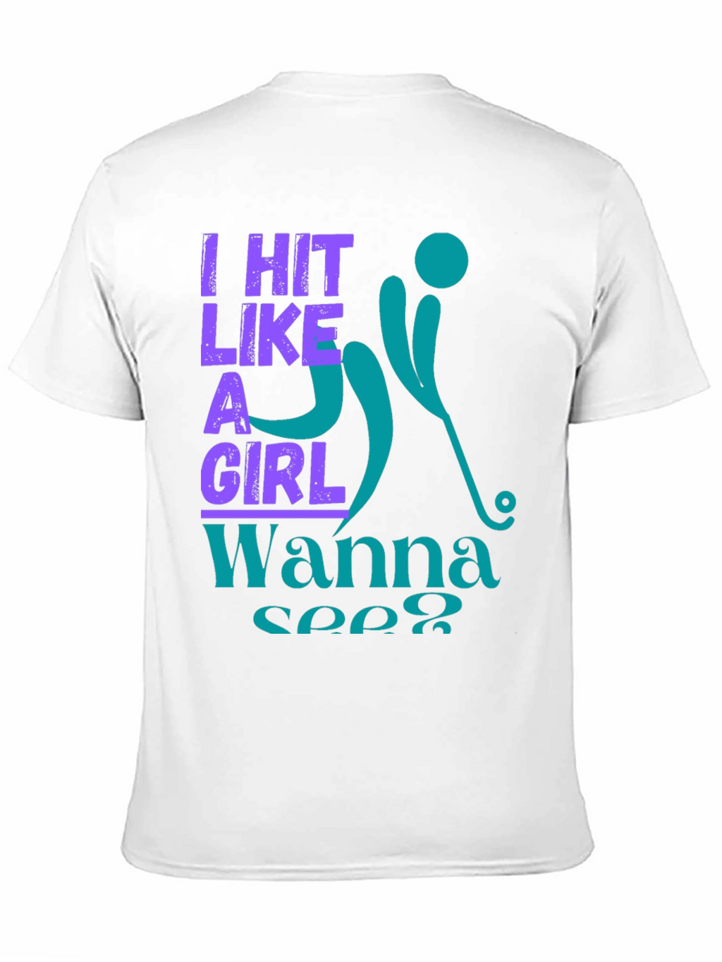 I Hit Like A Girl Graphic Tee