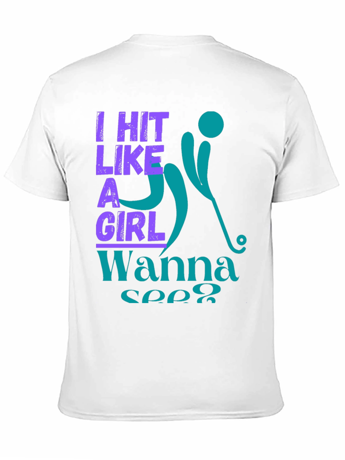 I Hit Like A Girl Graphic Tee