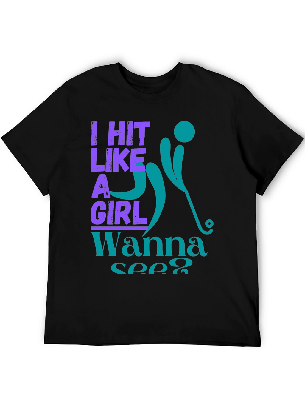 I Hit Like A Girl Graphic Tee