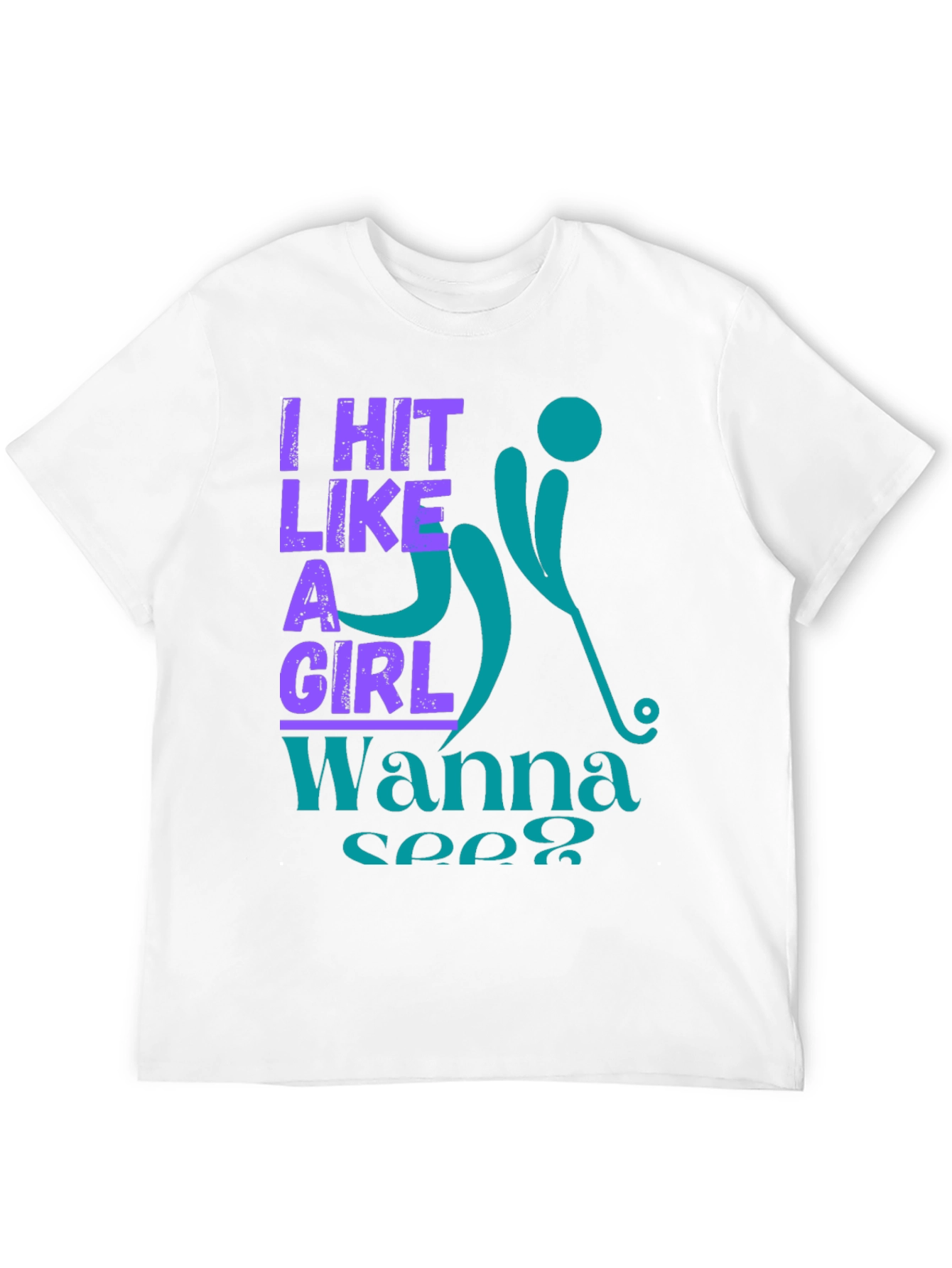 I Hit Like A Girl Graphic Tee