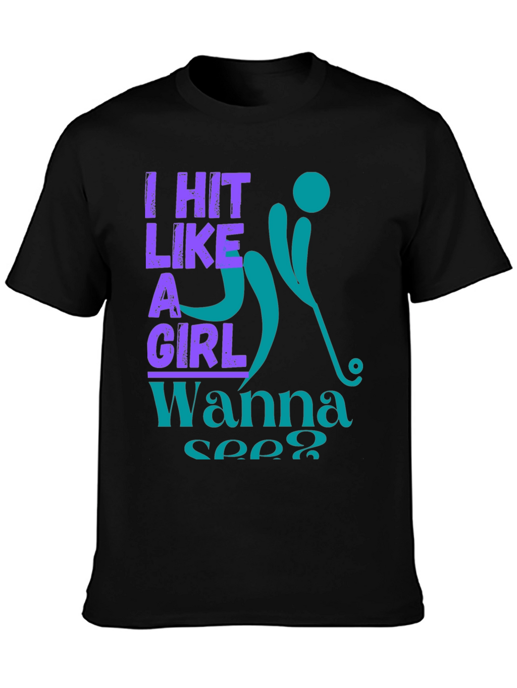 I Hit Like A Girl Graphic Tee
