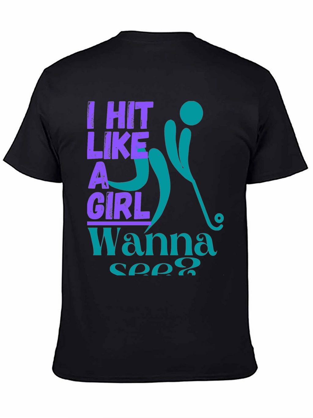 I Hit Like A Girl Graphic Tee