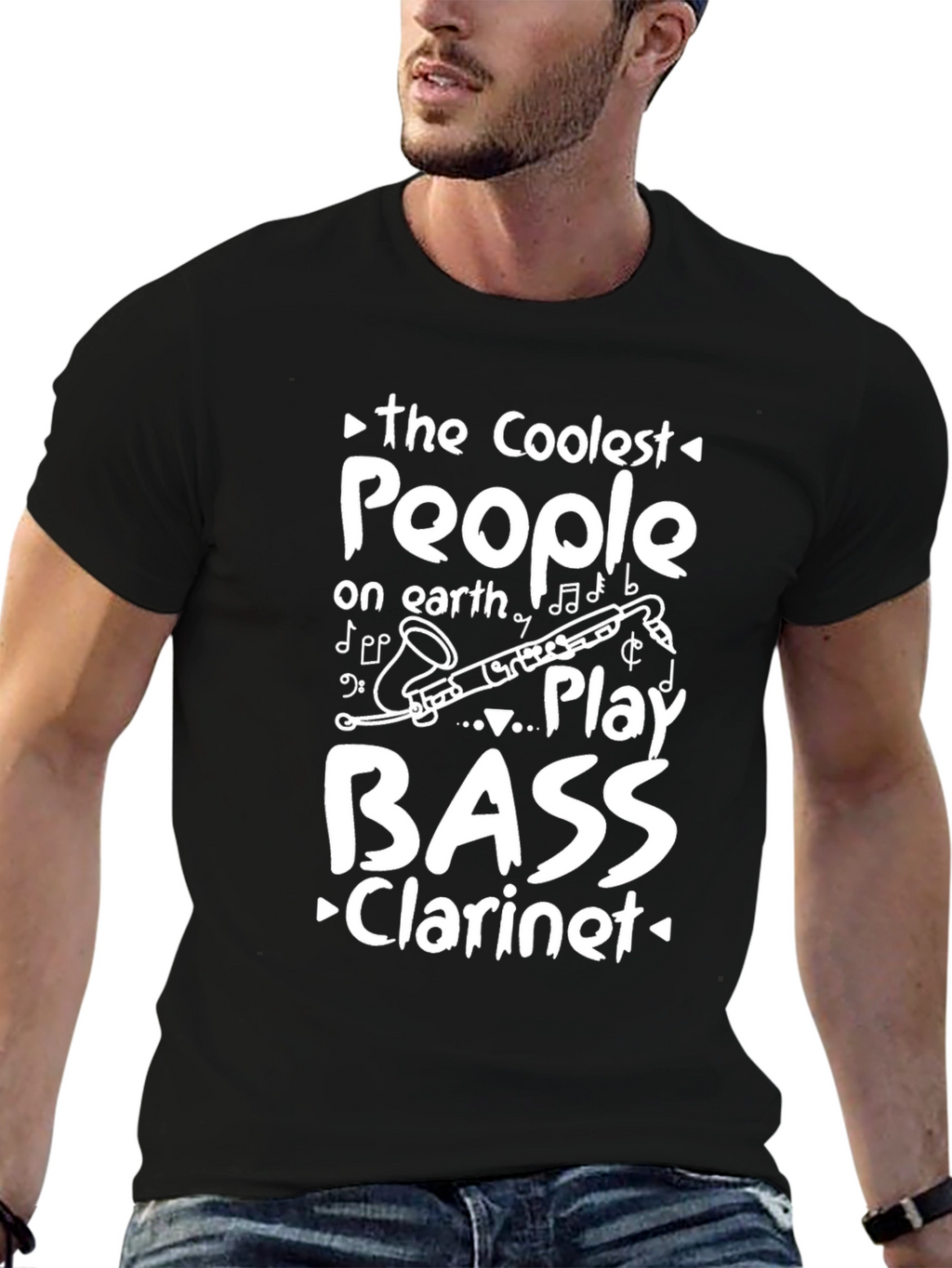 Coolest People Play Bass Clarinet T-Shirt