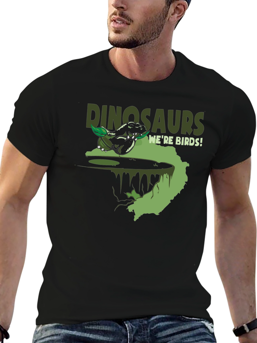 Dinosaurs Were Birds! Funny Graphic T-Shirt