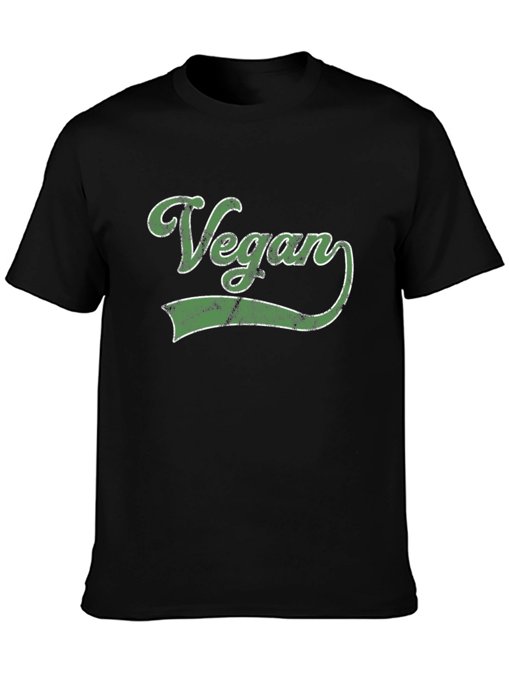 Vegan Graphic Tee - Black T-Shirt