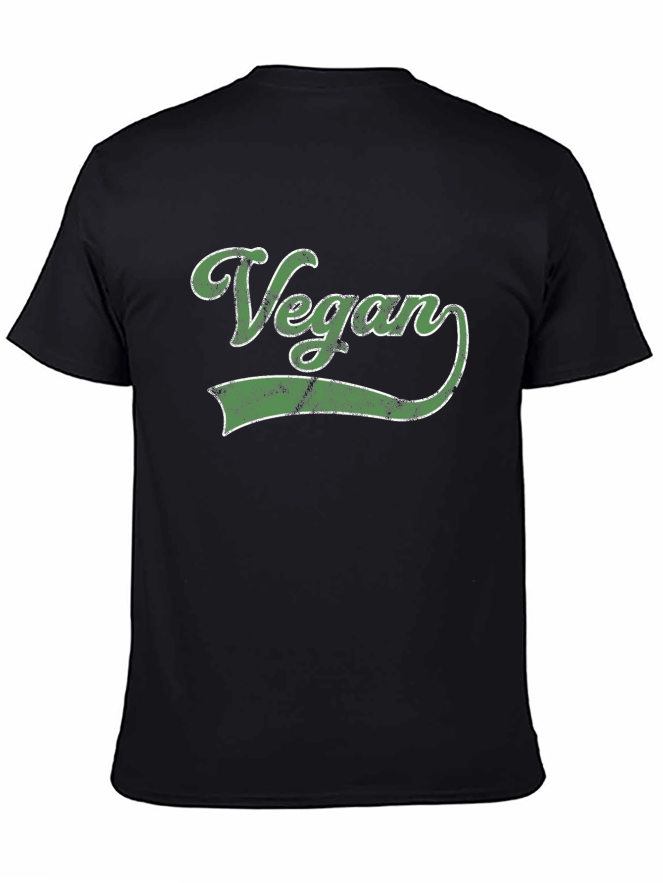 Vegan Graphic Tee - Black T-Shirt