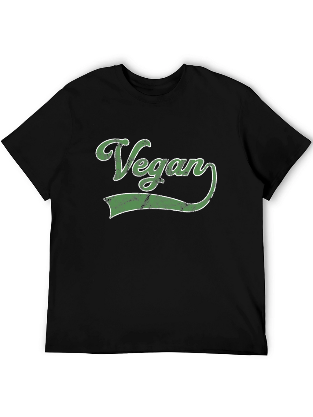 Vegan Graphic Tee - Black T-Shirt