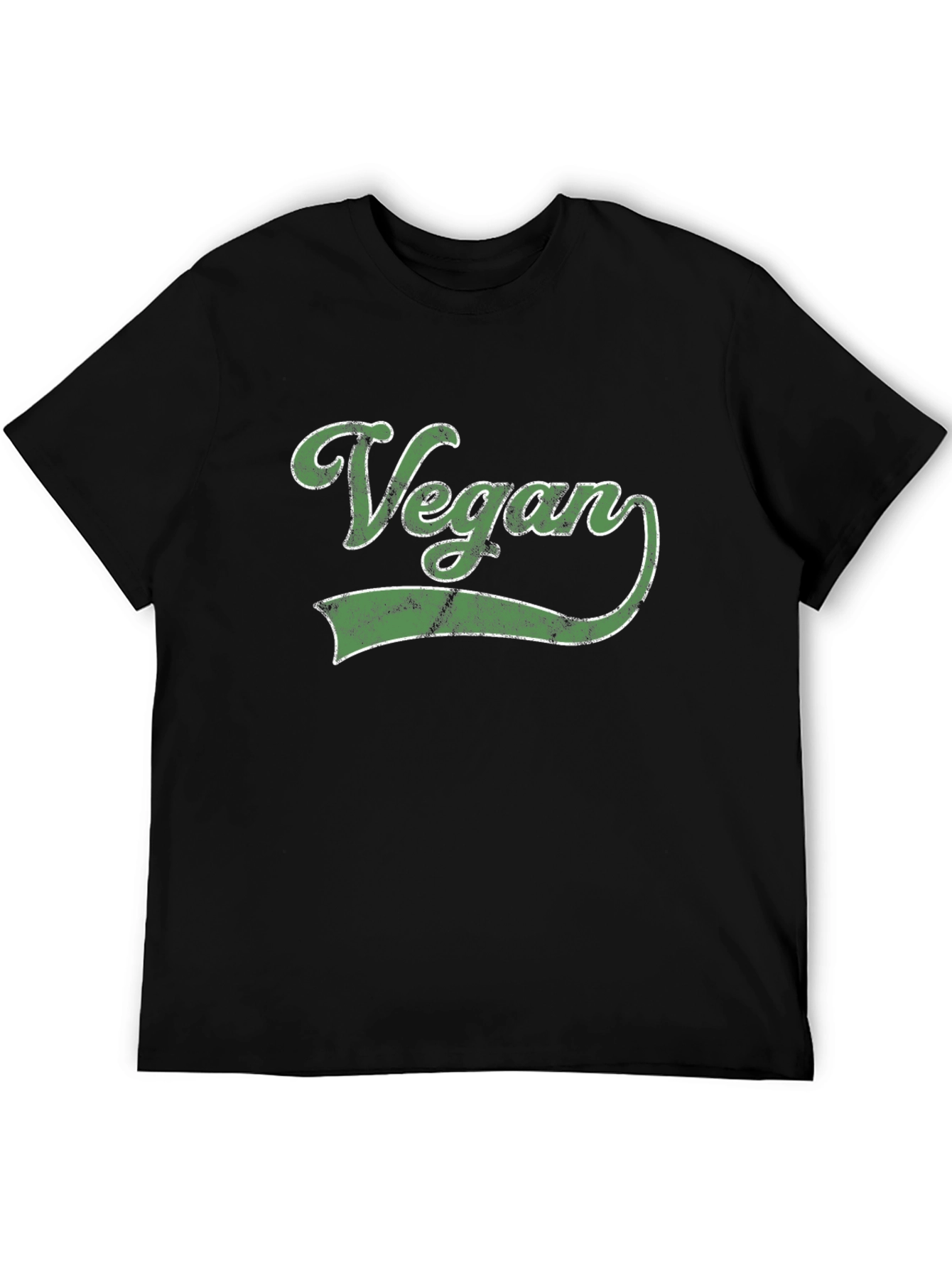 Vegan Graphic Tee - Black T-Shirt
