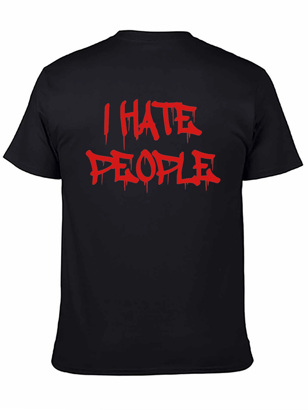 I Hate People Graphic Tee - Edgy Style
