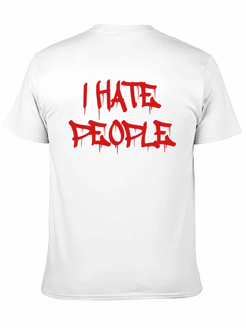 I Hate People Graphic Tee - Edgy Style