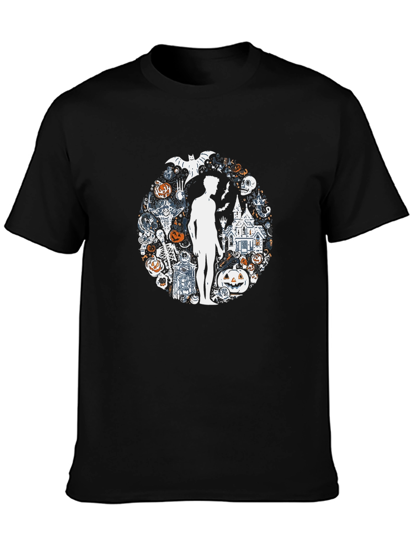 Halloween Graphic Tee - Spooky Season Shirt