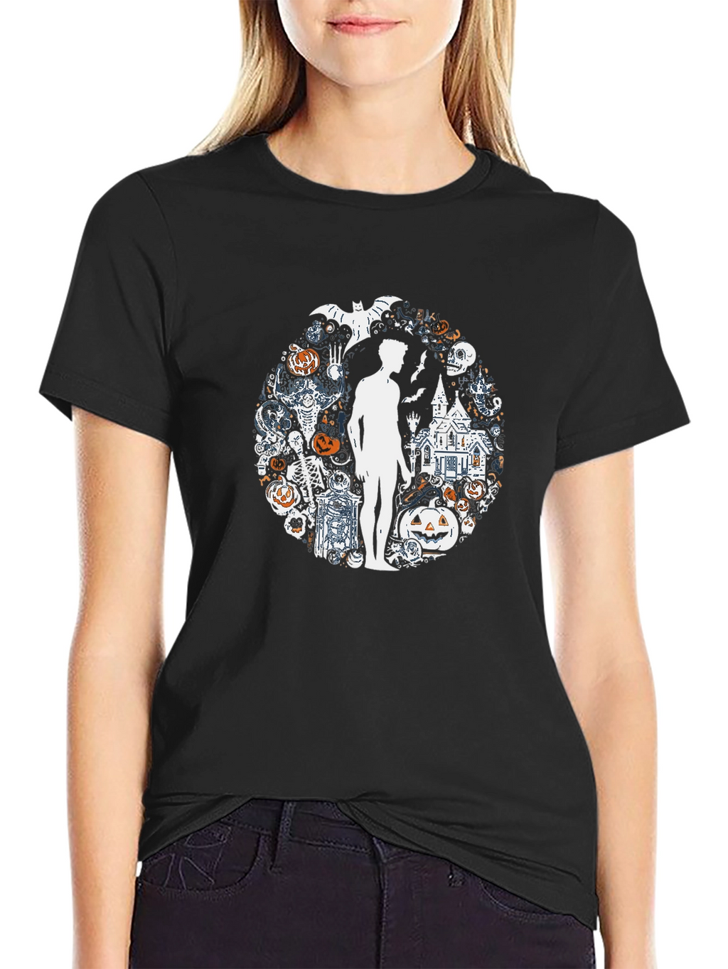 Halloween Graphic Tee - Spooky Season Shirt