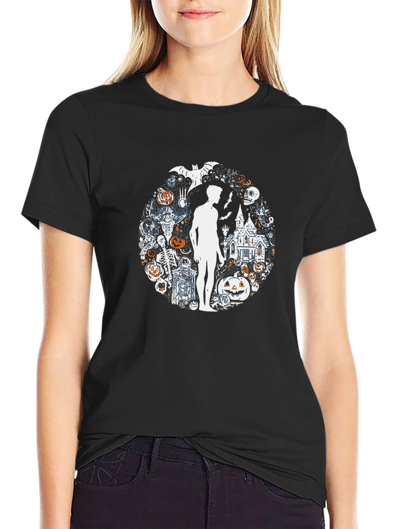 Halloween Graphic Tee - Spooky Season Shirt