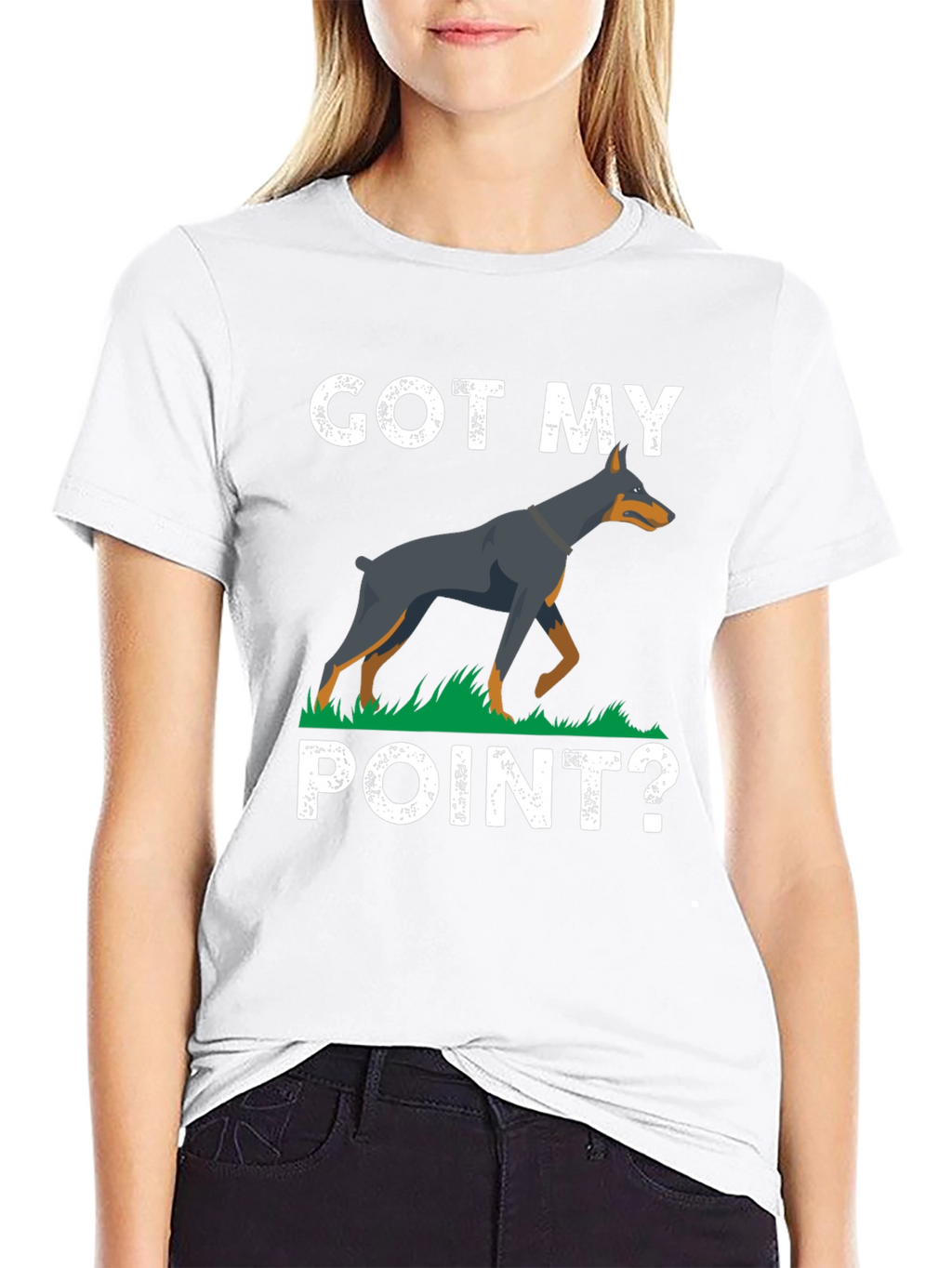 Got My Point? Doberman Graphic Tee