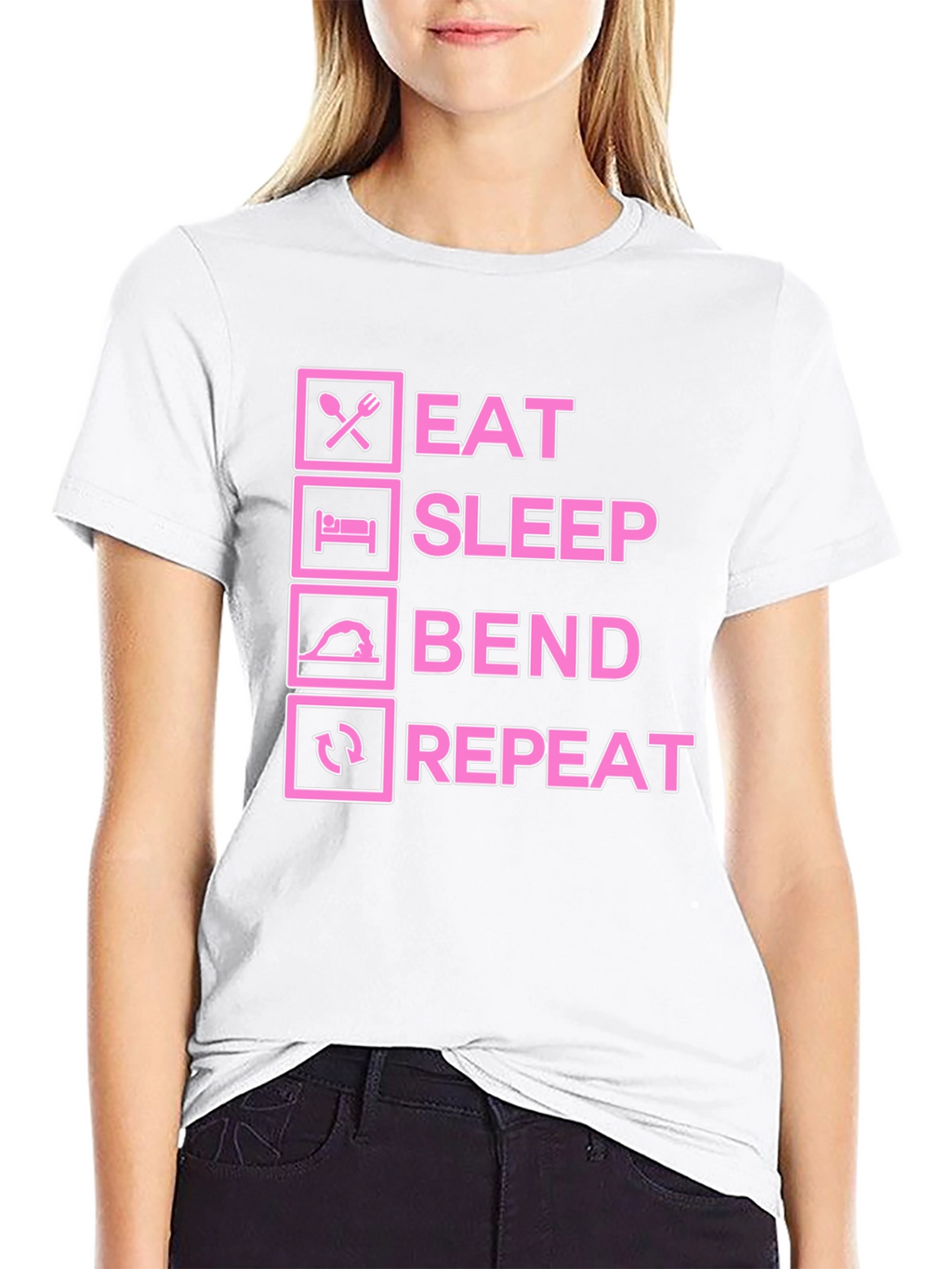 Eat Sleep Bend Repeat T-Shirt - Funny Welding Tee