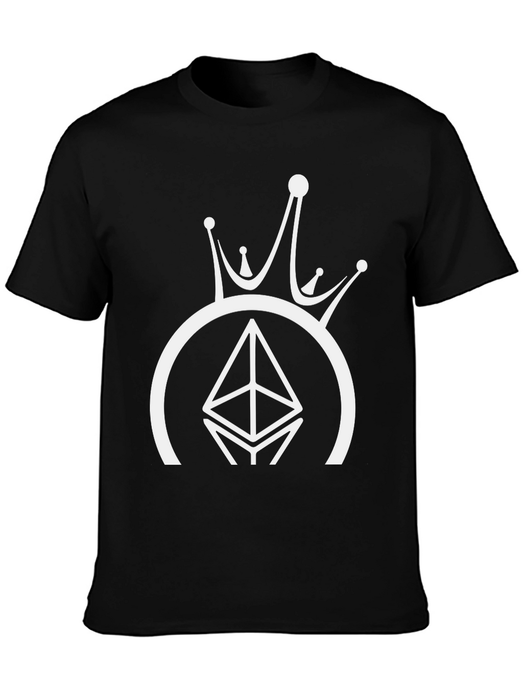 Ethereum Crown T-Shirt - Crypto King