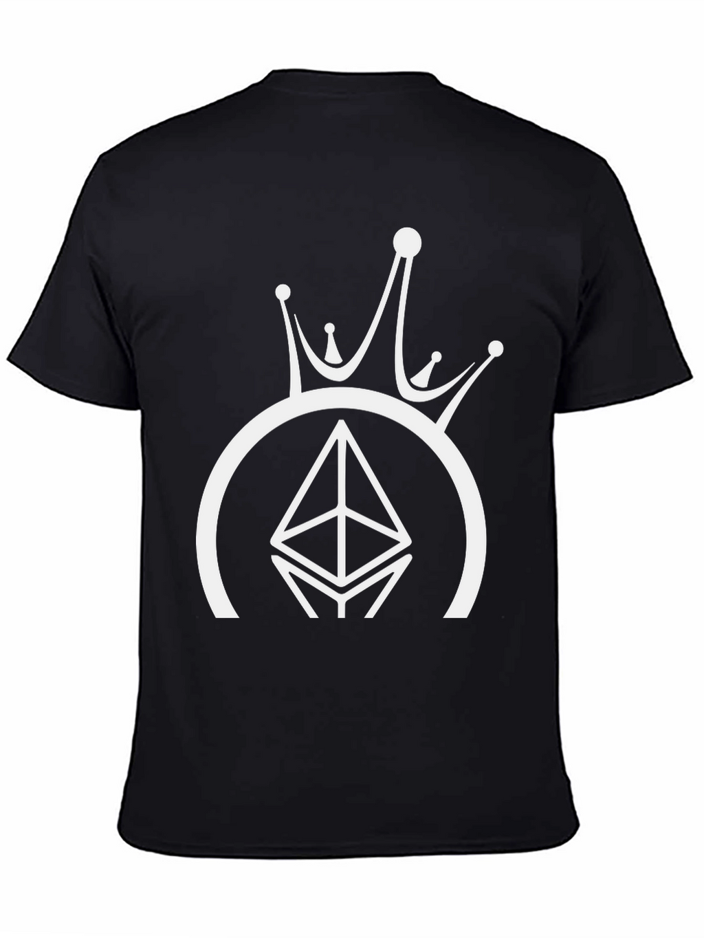 Ethereum Crown T-Shirt - Crypto King