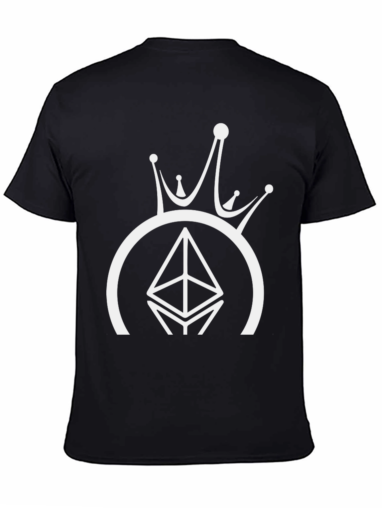 Ethereum Crown T-Shirt - Crypto King