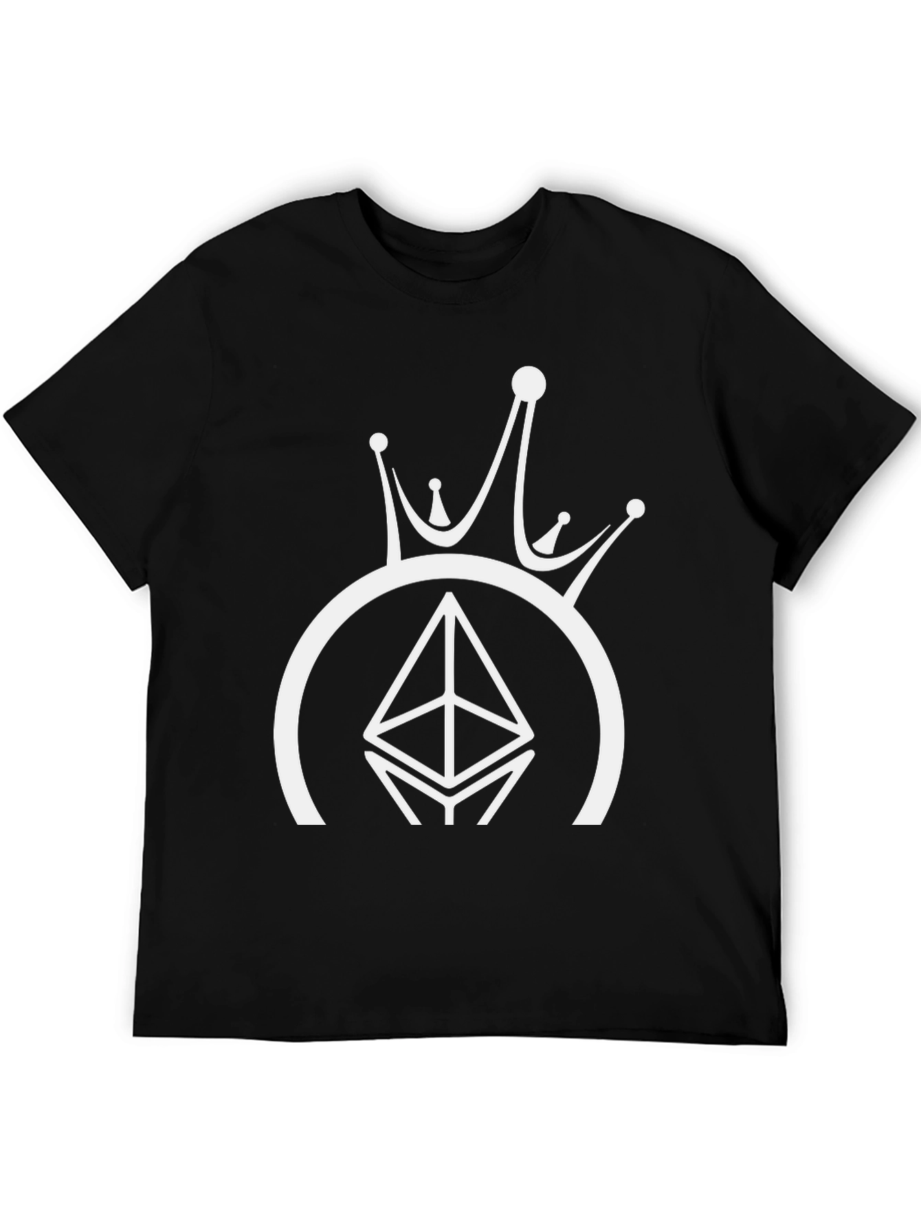 Ethereum Crown T-Shirt - Crypto King
