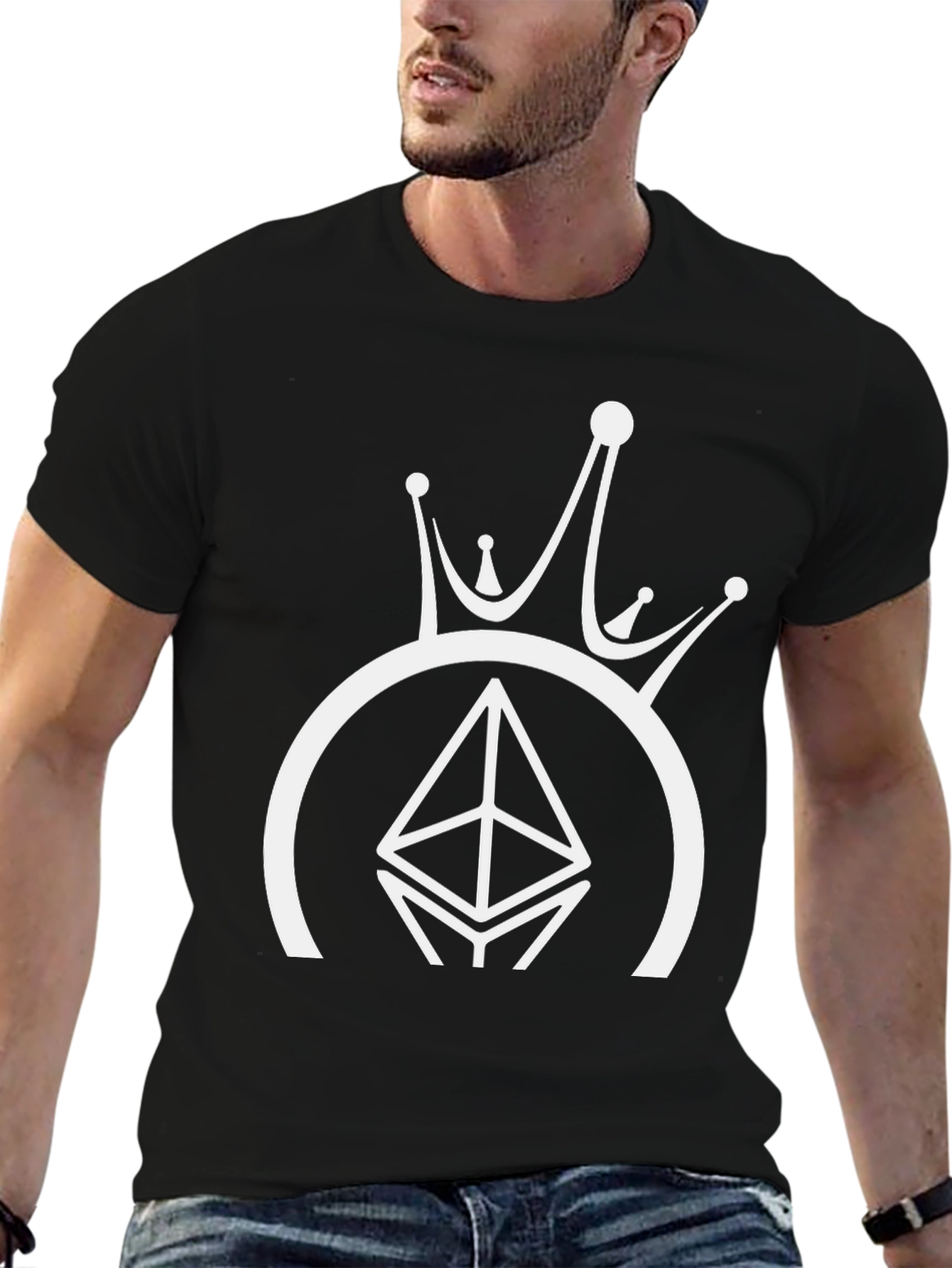 Ethereum Crown T-Shirt - Crypto King