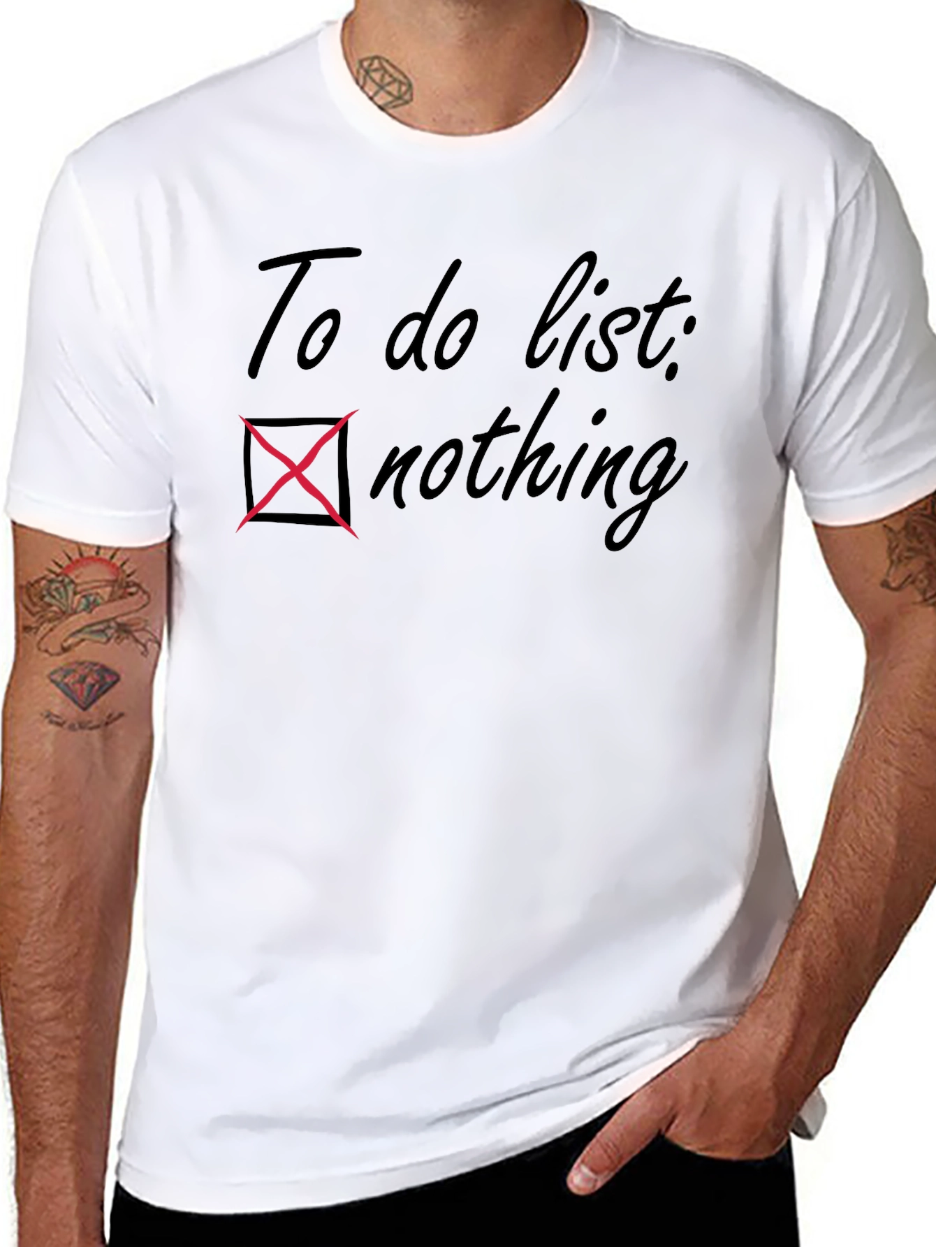 To Do List Nothing T-Shirt Relaxed Fit