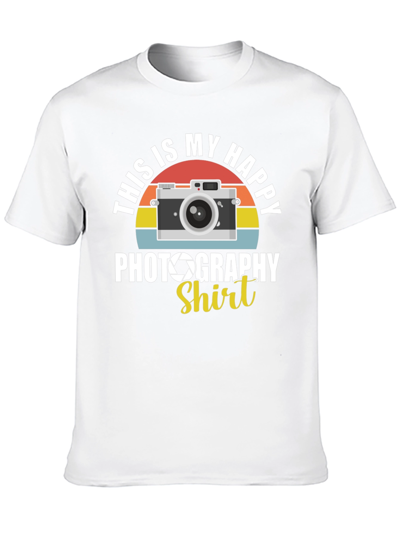 Happy Photography Shirt - Camera Graphic Tee