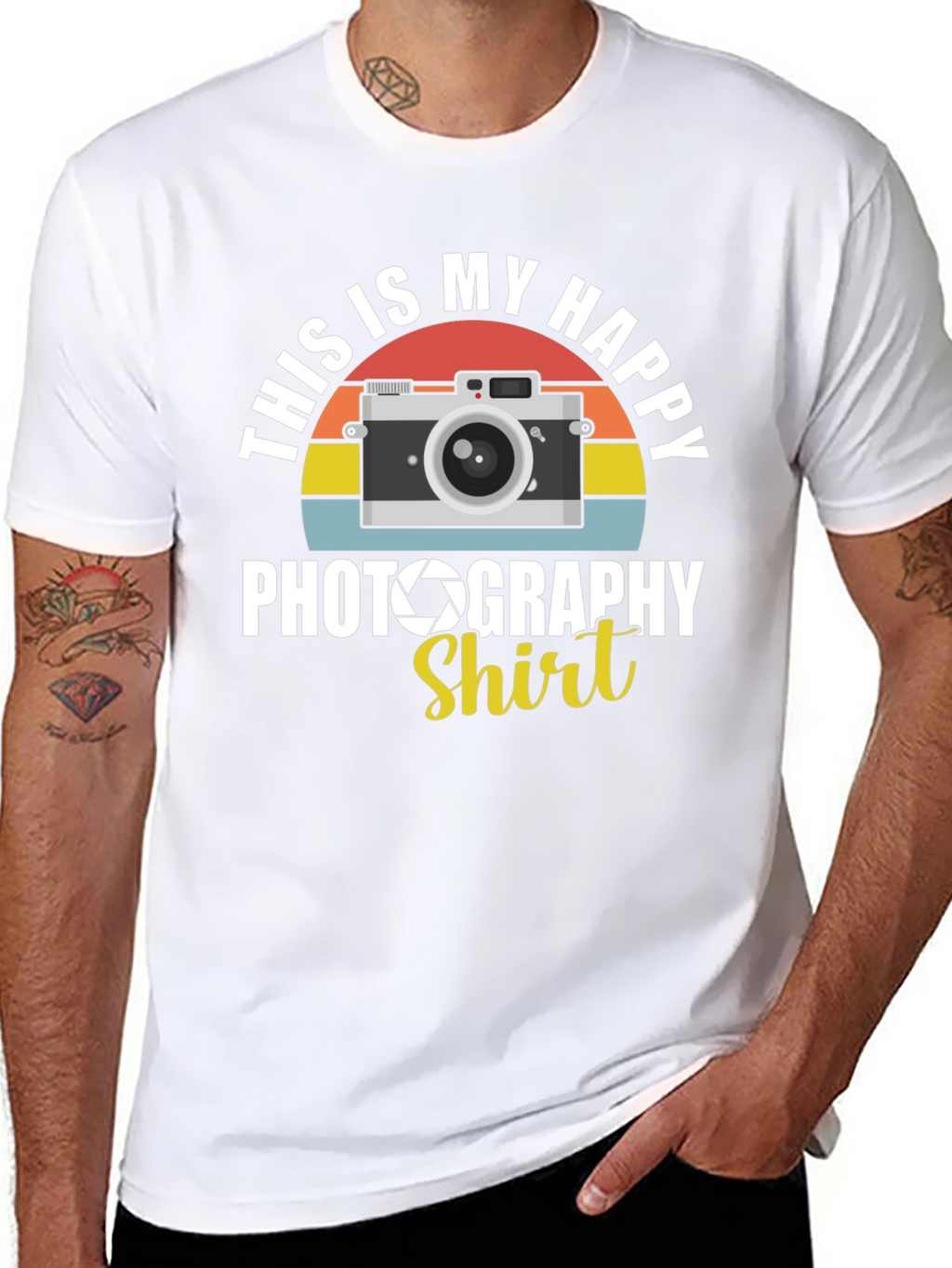 Happy Photography Shirt - Camera Graphic Tee