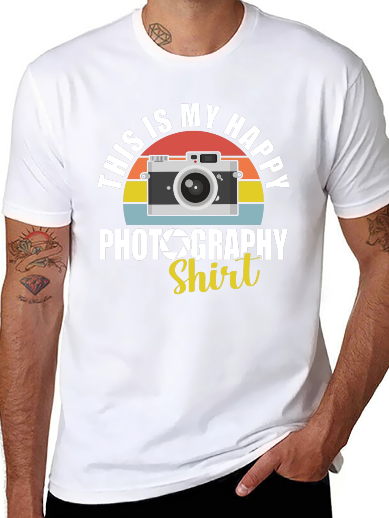 Happy Photography Shirt - Camera Graphic Tee